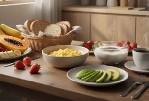 Café da manhã saudável