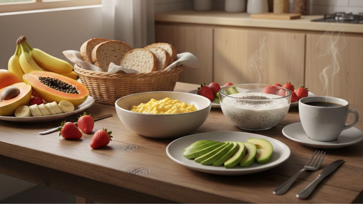 Café da manhã saudável